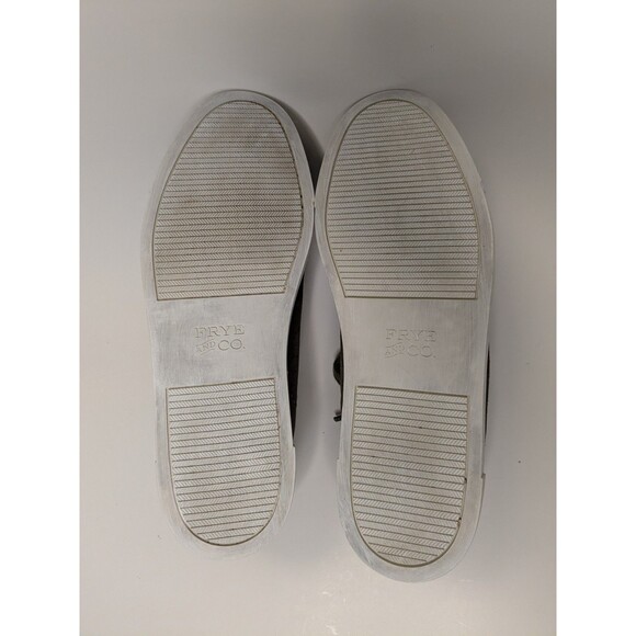 Frye And Co Suede Sindy Moto Low Top Sneaker - Picture 8 of 9